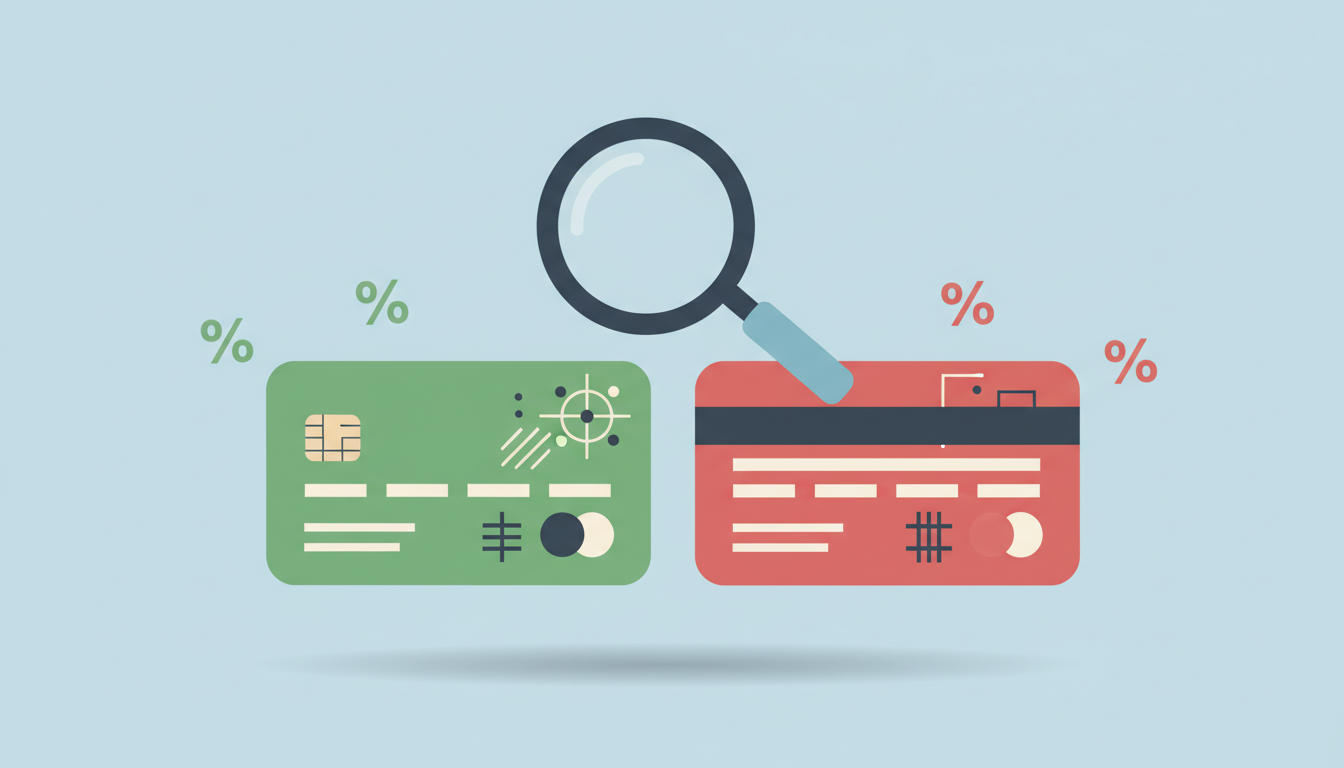 Kreditkarten Zinsen vergleichen: So findest du die günstigste Karte